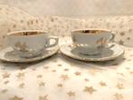 2 Vintage Bavaria Demitasse Kop en Schotel, Antiek en Kunst, Antiek | Servies compleet, Ophalen of Verzenden
