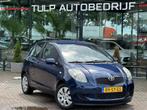 Toyota Yaris 1.0 VVTi Sol 3 drs 2006 Airco Dealer onderhoud, 970 kg, Gebruikt, 750 kg, Blauw