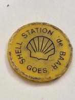 Shell Station "de Baar" Goes Kortingsmunt fl. 1,00 wasstraat, Ophalen of Verzenden, Overige materialen