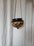 Vintage plantenhanger van plateel, Ophalen of Verzenden