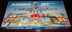 Jumbo Jet spel Jumbo lichtblauwe doos nostalgie, Een of twee spelers, Ophalen of Verzenden, Gebruikt, Jumbo