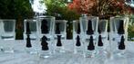 Aparte Set : Schaakspel 2 x 16 Borrel / Shot Glazen, Huis en Inrichting, Keuken | Servies, Glas of Glazen, Nieuw, Ophalen of Verzenden