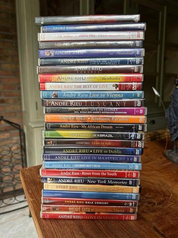 26 André Rieu dvd’s beschikbaar voor biedingen