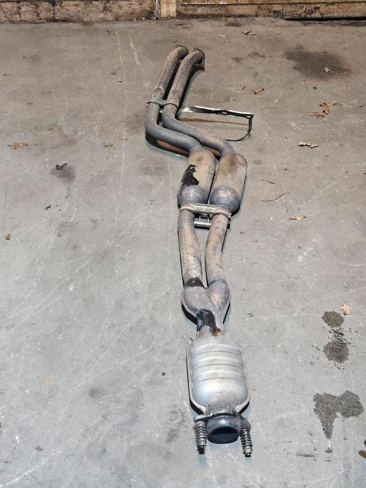 BMW 325 330 N53B30 Uitlaat Systeem Katalysator achterdemper, Auto-onderdelen, Uitlaatsystemen, BMW, Gebruikt, Ophalen of Verzenden