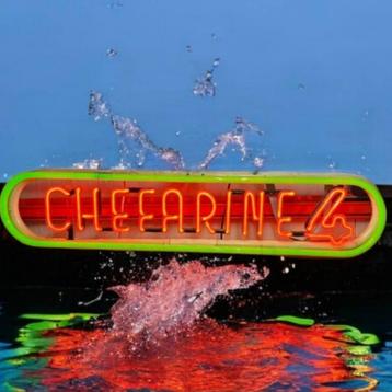 Neonlamp, neon reclame van Chefarine 4 pijnstillers. beschikbaar voor biedingen