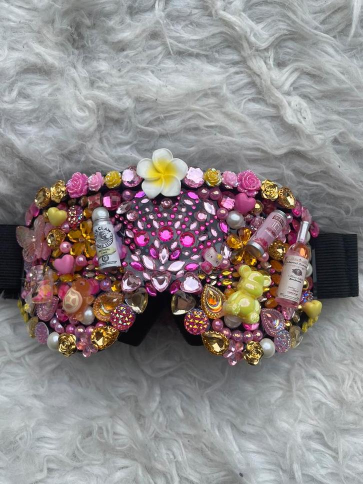 gepimpte skibril roze geel vasteloavend, Kleding | Dames, Carnavalskleding en Feestkleding, Nieuw, Accessoires, Carnaval, Maat 38/40 (M)