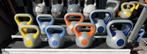 Kettlebells 2 x 4-6-8 en 12 kg kettlebell gewichten, Ophalen, Gebruikt, 2 sets, 4-6-8 en 12 kg
