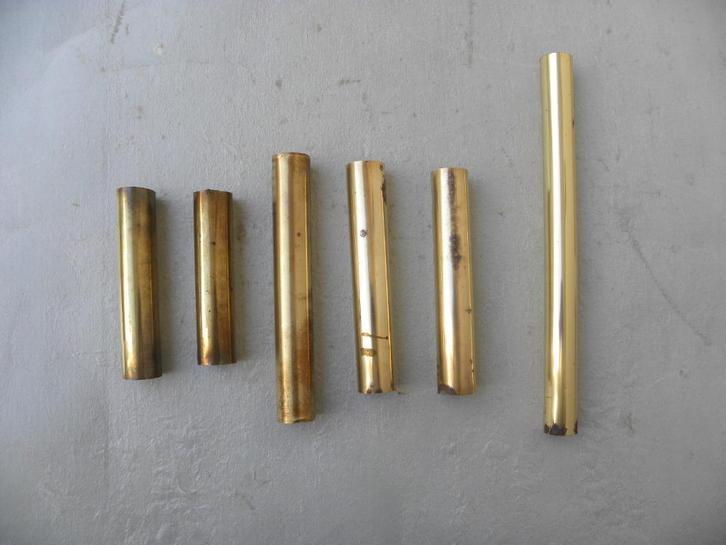 Messing pijpen, buizen, Antiek en Kunst, Antiek | Klokken, Ophalen of Verzenden