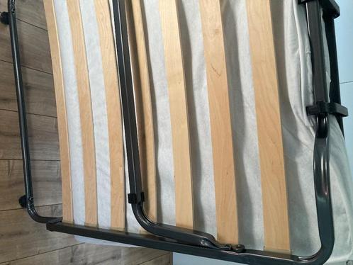 Opklapbed, Huis en Inrichting, Slaapkamer | Bedden, Zo goed als nieuw, Eenpersoons, 80 cm, 200 cm, Metaal, Ophalen