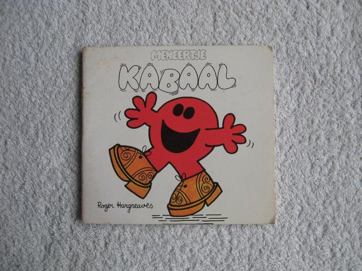 Roger Hargreaves - Meneertje Kabaal + Meneertje Stuiter, Verzamelen, Stripfiguren, Gebruikt, Boek of Spel, Overige figuren, Verzenden