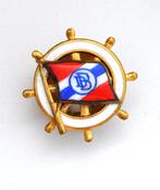 Speldje Rederij DB Schenker, Verzamelen, Speldjes, Pins en Buttons, Verzenden, Zo goed als nieuw, Transport, Speldje of Pin