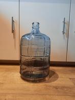 Grote glazen blauwe vaas, Huis en Inrichting, Woonaccessoires | Vazen, Ophalen, Blauw, Minder dan 50 cm, Glas