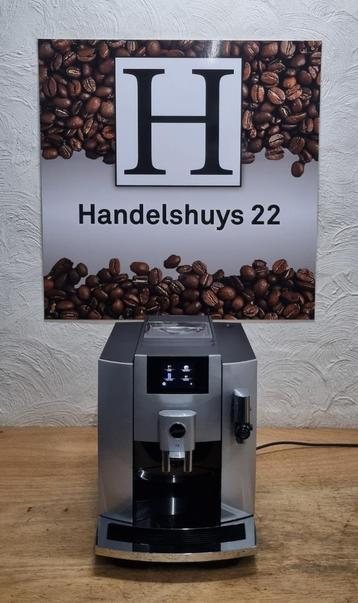 Jura E8 EB Moonlight Silver MET GARANTIE EN SERVICEBEURT beschikbaar voor biedingen