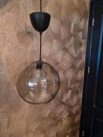 Hanglamp Ikea zwart glas, Huis en Inrichting, Ophalen, Zo goed als nieuw, Glas