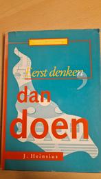 Eerst denken, dan doen - Projectmatig werken, Boeken, Ophalen of Verzenden