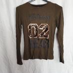Stoer groen meidenshirt, pailettes. Mt 146/152. Merk Coolcat, Kinderen en Baby's, Kinderkleding | Maat 146, Meisje, ., Ophalen of Verzenden