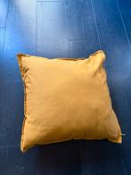 Gele sierkussen, Huis en Inrichting, Woonaccessoires | Kussens, Ophalen of Verzenden, Nieuw, Geel, Vierkant