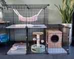 Kooi voor knaagdieren of evt. Kittens, Dieren en Toebehoren, Ophalen, Zo goed als nieuw, Kooi, Minder dan 60 cm