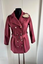 Trenchcoat met sjieke zilveren, Kleding | Dames, Maat 38/40 (M), Nieuw, Ophalen of Verzenden, Rood