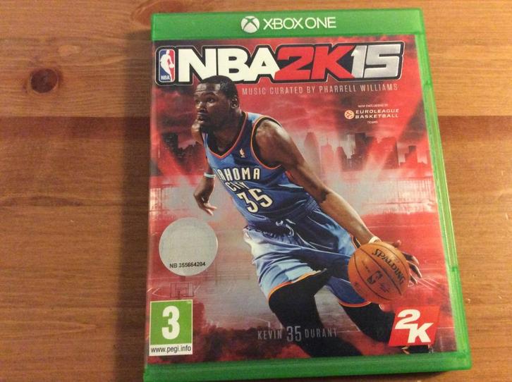 Xbox one NBA 2K15 basketbal, Spelcomputers en Games, Games | Xbox One, Gebruikt, Sport, 3 spelers of meer, Vanaf 3 jaar, Ophalen of Verzenden