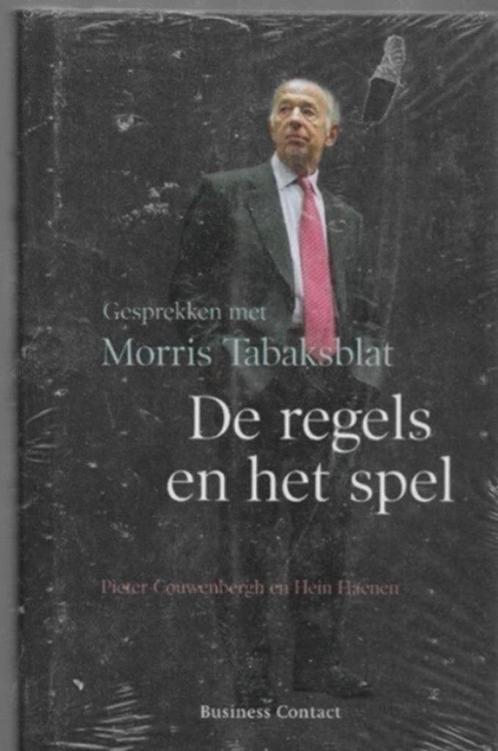 Pieter Couwenbergh Gesprekken met Morris Tabaksblat (plastic, Boeken, Economie, Management en Marketing, Nieuw, Management, Ophalen of Verzenden