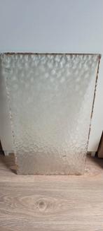 Glas plaat jaren 70 geribbeld, Doe-het-zelf en Verbouw, Glas en Ramen, Ophalen, Gebruikt, Minder dan 80 cm, Minder dan 80 cm