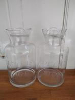 Glazen Voorraadpotten Delicious Storage, Antiek en Kunst, Curiosa en Brocante, Ophalen of Verzenden