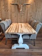 Schadevrij! Landelijke Kloostertafel eettafel € 349.-, Huis en Inrichting, Complete eetkamers, Ophalen of Verzenden, Zo goed als nieuw