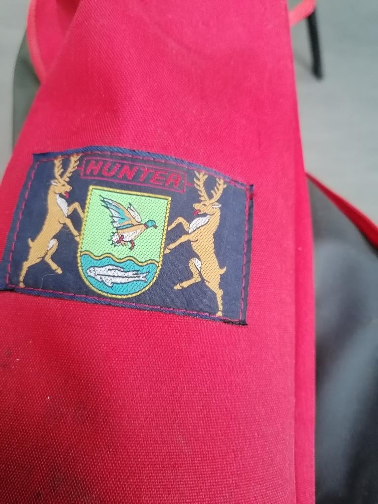 Zeer goede en nette foedraal tas om al je hengels in te doen, Ophalen, Zo goed als nieuw, Zwart, Rugtas