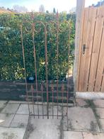 Smeedijzeren hekwerk met gietijzeren punten, Ophalen, Gebruikt, IJzer, Sierhekwerk