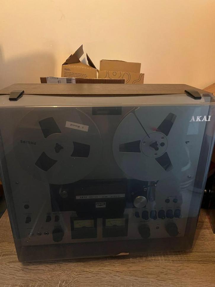 AKAI GX-230D - In top staat - Inclusief 5 banden, Audio, Tv en Foto, Bandrecorders, Bandrecorder, Ophalen