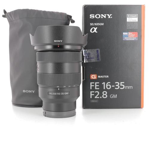 Sony 16-35mm F/2.8 GM SEL1635GM Sony FE 16-35 F2.8, Audio, Tv en Foto, Fotografie | Lenzen en Objectieven, Zo goed als nieuw, Groothoeklens