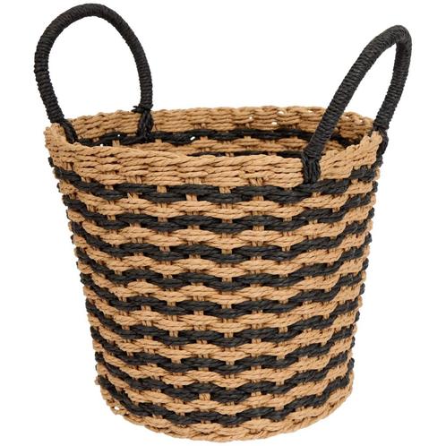 Gevlochten Opbergmand - Nieuw, Huis en Inrichting, Woonaccessoires | Schalen en Manden, Nieuw, Mand, Rond, Riet, Verzenden