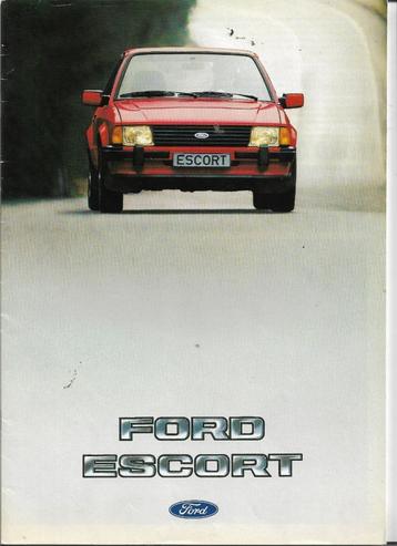 Uitgebreide brochure Ford ESCORT ( XR-3i ), 1982 (NL). beschikbaar voor biedingen