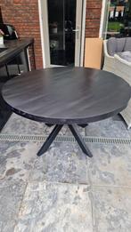 MANGO HOUTEN  RONDE TAFEL 130 CM, Rond, Ophalen of Verzenden, Vijf personen of meer, 100 tot 150 cm