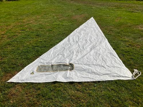 Fok valk, Watersport en Boten, Zeilen en Zeiltoebehoren, Zo goed als nieuw, Stormfok, Minder dan 15 m², Ophalen of Verzenden