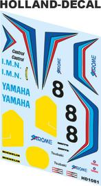 Decals Yamaha YZR 500 I.M.N. Jack Middelburg 1/12, Hobby en Vrije tijd, Modelbouw | Auto's en Voertuigen, Overige merken, Nieuw
