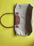 Longchamp tas beige medium, Ophalen of Verzenden, Gebruikt, Beige, Handtas