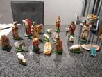 Antieke kerstgroep kerststal, Diversen, Kerst, Ophalen of Verzenden, Gebruikt