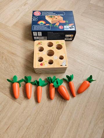 Montessori Wortel Steekspel - Zo Goed Als Nieuw beschikbaar voor biedingen