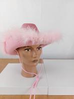 Cowboyhoed Roze, Ophalen of Verzenden, Nieuw, Hoed of Pruik, Carnaval