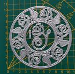 Snijmal frame rond roos, Ophalen of Verzenden, Overige thema's, Pons of Mal