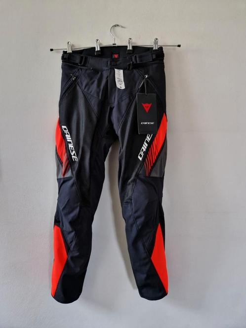 Dainese Drake 2 Maat 44 black / red-fluo NIEUW, Motoren, Kleding | Motorkleding, Broek | textiel, Heren, Nieuw met kaartje, Ophalen of Verzenden