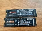 Samsung 970 EVO V-NAND SSD 500GB M.2 2280 2 stuks, Computers en Software, Harde schijven, Ophalen of Verzenden, Zo goed als nieuw