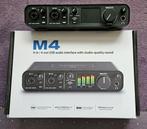 MOTU M4 USB C 4x4 Audio interface, Ophalen of Verzenden, Zo goed als nieuw
