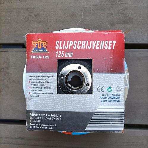 Set van 10 stuks Top Craft slijpschijven., Doe-het-zelf en Verbouw, Gereedschap | Slijpmachines, Nieuw, Haakse handslijpmachine