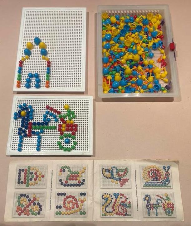 Fantacolor Quercetti, Creatief Prikbord, Kinderen en Baby's, Speelgoed | Educatief en Creatief, Gebruikt, Knutselen, Ophalen of Verzenden