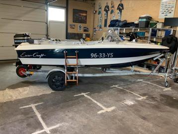 EuroCraft klassieke speedboot met Mercury 50 PK 2 Takt beschikbaar voor biedingen