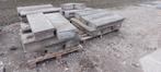 Chinees hardsteen traptreden, 25 stuks, 100x35x15 cm., Tuin en Terras, Ophalen, Gebruikt, Natuursteen, Terrastegels