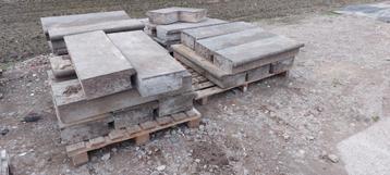 Chinees hardsteen traptreden, 25 stuks, 100x35x15 cm. beschikbaar voor biedingen